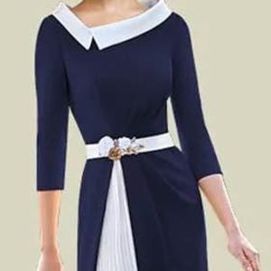 Black and White - Mother of the Bride Dress